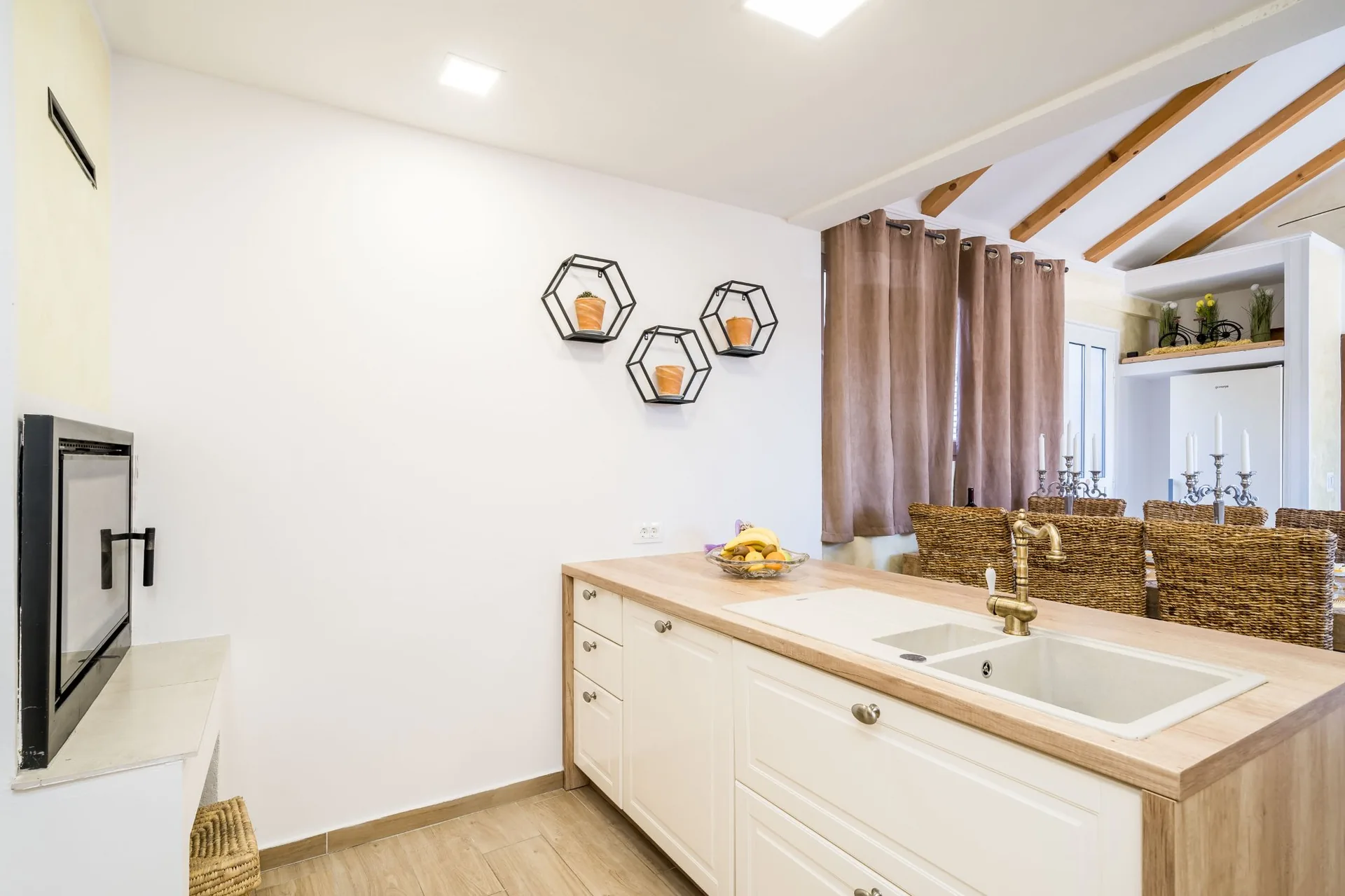 luciana residence kitchen island sink