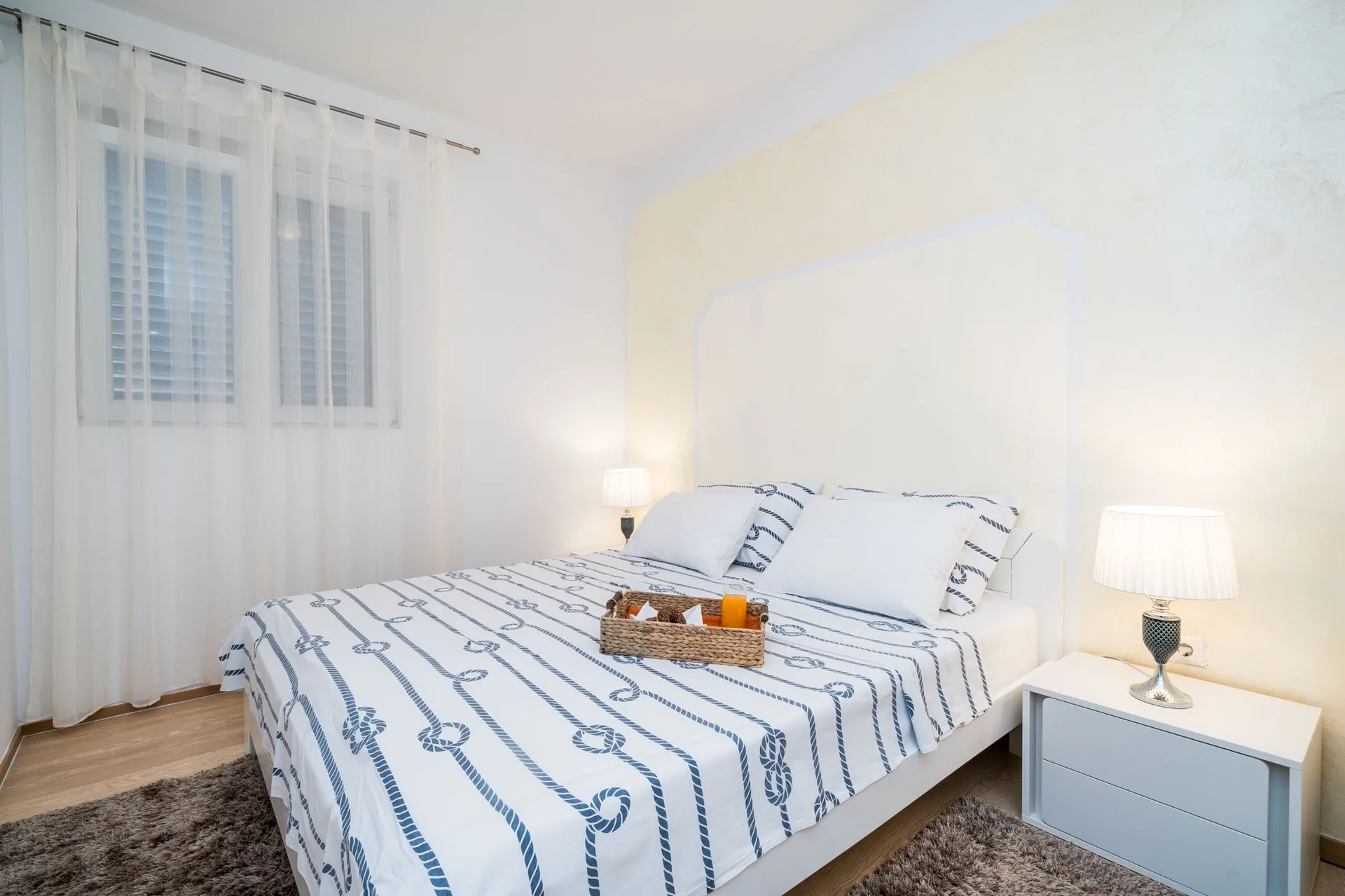 luciana residence master bedroom double bed