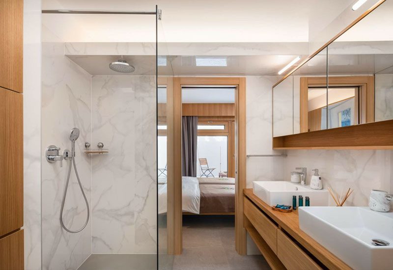 Luxusvilla Kroatien Marmorbad en suite