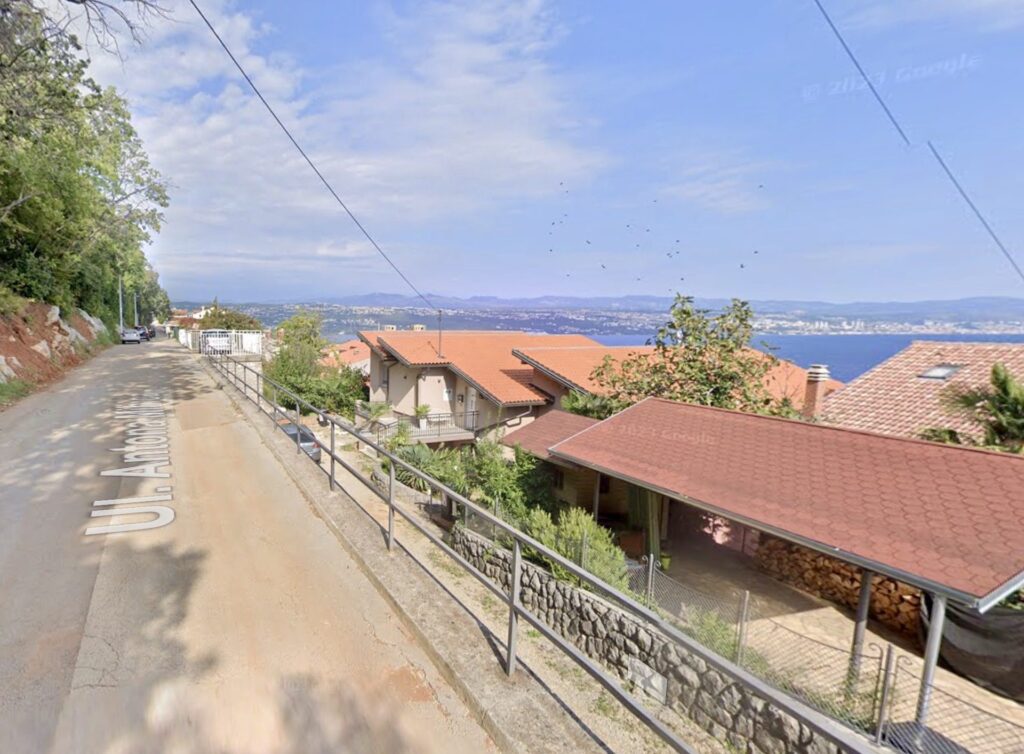 opatija croatia sea view building land street